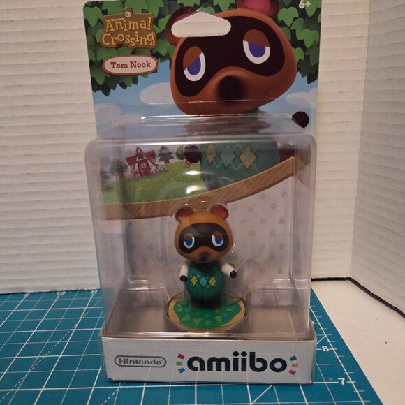 Other - Animal Crossing Tom Nook Amiibo Nintendo New Factory Sealed OOP Switch Wii 3DS